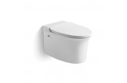 China Ceramic Pulse Tankless Toilet Wall Mounted Space Save for Bathroom supplier
