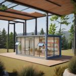 Rainproof Folding Container House Customization Fold Out Shipping Container House