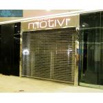 1.8mm Sturdy Polycarbonate Slat Clear View Roller Shutters
