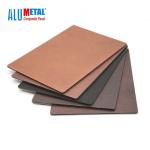 1.22M Steel Sandwich Aluminum Composite Panel Cladding 3mm Anodized Finish for sale