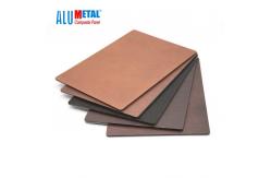 China 1.22M Steel Sandwich Aluminum Composite Panel Cladding 3mm Anodized Finish supplier