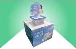 China All Round Show Cardboard Pallet Display Recyclable For Promoting Sanitary Pad supplier