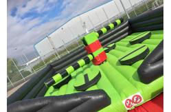 China Customized Inflatable Sports Games , Inflatable Eliminator With Rotative Machine supplier