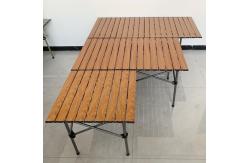 China Portable Picnic Stall Folding Square Table Barbecue Self Drive For Camping supplier