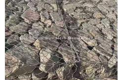 China Rust Proof High Zinc Plating Wire Mesh Gabion Basket supplier