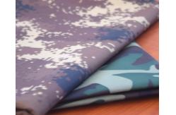 China Composite Polyester Camo Material Fabric , Printed Waterproof Camouflage Material supplier