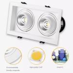IP20 Anti Glare Led Surface Mounted Downlight 15W for sale