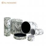 Custom Kraft Paper Tube Packaging Skincare Round Cardboard Tube Packaging Box for sale