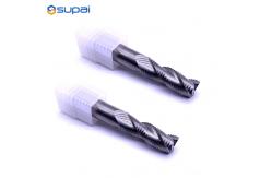 China 12mm Shank Roughing End Mill with TiAlN Coating and 4 Cutting Edges supplier