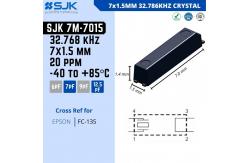 China 4pin 32.768KHz Tuning Fork Crystal supplier