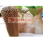 Aluminum Chain Link Metal Mesh Curtain 1mm Dia 6mm Aperture for sale