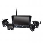 1 2 4 Channel Monitor Display Wireless 7 Inch WIFI Kit With Rechargeable Battery Pack for sale