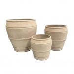 Eco-Friendly Composite Stone Plant Holders For Frost Resistant And Long Lasting Plants for sale