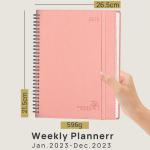 FSC Certified ECO Friendly Academic Planner , Hardcover Binding 2023 Weekly Planner for sale