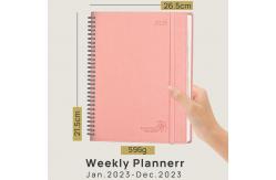 China FSC Certified ECO Friendly Academic Planner , Hardcover Binding 2023 Weekly Planner supplier