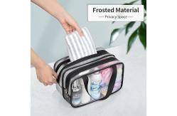 China Waterproof Lightweight Lager Capacity Soft Toiletry Bag With Handle supplier