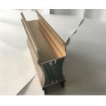 Anti - scratch Rose Gold Polished Aluminium Profile For Door And Window for sale