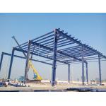 Customized Large Metal Sheds Workshops Paint Coating Galvanized for sale