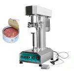 20pcs / Min Can Sealing Machine For Plastic Containers Coffee Canning Machine