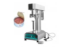 China 20pcs / Min Can Sealing Machine For Plastic Containers Coffee Canning Machine supplier