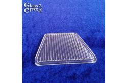 China Custom Scratch-Resistant Tempered Linear Glass Sheets For Diffusing Light supplier