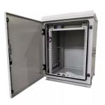 Galvanized Steel Wall Mount Outdoor Telecom Cabinets 6U 9U 12U for sale