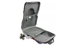 China Eco Freindly Kids Hard Shell Luggage Wheeled Book Bag Dustproof supplier