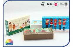 China Matte Lamination CMYK Printed Drawer Paper Box Eco Friendly Recycles For Christmas supplier