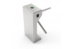 China Bi Directional Vertical Tripod Turnstile Whisper Quiet With Panic / Bar Drop Function supplier