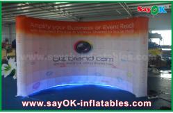 China Wedding Photo Booth Hire Customized Led Air Wall Inflatable Photo Booth Lighting Wall supplier