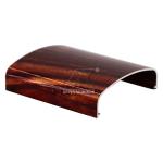 CQC 6063 Aluminium Trim Profiles Powder Coating Wood Grain 0.8mm - 1.5mm Thickness for sale