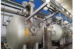 China O Shape 220V 50HZ Cotton Fabric Dyeing Machine High Pressure Dyeing Machine supplier