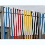 W Section Pales 2.0m Metal Palisade Fencing For Security