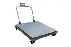 China Hand Pull Electronic LCD 6V Floor Weighing Scale supplier
