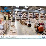 Heavy Duty Selective Pallet Racking System Customized Beam Length