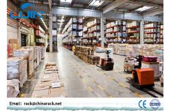 China Heavy Duty Selective Pallet Racking System Customized Beam Length supplier