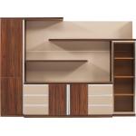 L2800mm Office File Storage Cabinet Melamine Board Filing Drawer Cabinet for sale
