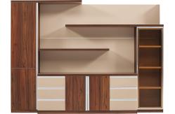 China L2800mm Office File Storage Cabinet Melamine Board Filing Drawer Cabinet supplier