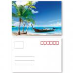 Landscape Theme 3D Lenticular Postcard 0.6mm PET + 157g Coated Paper Material for sale