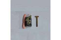 China Removable Core Black Mailbox Handle Metal Cabinet Locks supplier