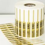UHF RFID Jewelry Label RFID Security Label Sticker Pricing Tags PVC/PET Coated for sale