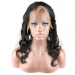 China New Natural Hairline Lace Top Closure , Pre Plucked 360 Lace Frontal With Wig Cap for sale