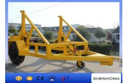 China Multifunction Cable Drum Trailer Cable Reel Carrier For Hauling And Lifting supplier