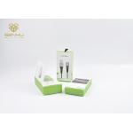 White Green 130gsm Mobile Accessories Packaging USB Data Cable Packing Box for sale