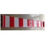 China Canadian D Sign Vinyl Banner Signs PVC Flex One Sided With Grommets for sale