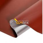 High Temperature Cloth Heat Resistant Fabric Silicone Coated Fiberglass Fabric Silicone CoateFabric for sale