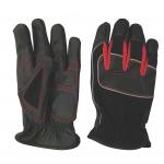 Utility Mechanic Gloves Anti-Slip PU Palm Filled With EVA Fastfit Cuff for sale