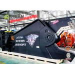 60 Ton Excavator Shear Fortress For Dismantling Scrap Steel Hydraulic Rotating Mobile Tool Kit for sale