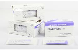 China Wholesale Medical Absorbable Sutures Polyglactin 910 Pga Suture supplier