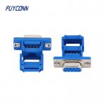 9pin IDC Crimping Ribbon Cable Female D SUB Connector ROHS Certified for sale